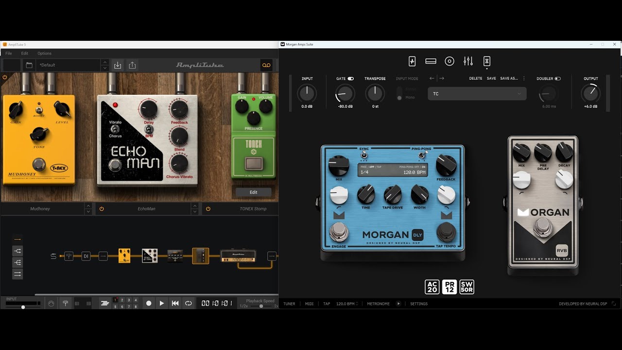 Use Amplitube Effects With Neural DSP Plugin