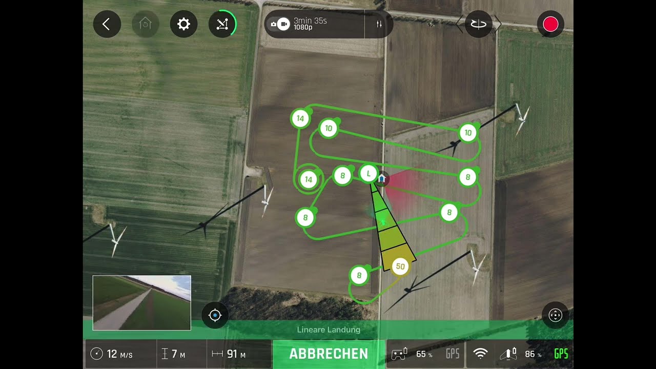 Parrot-Disco Autonomous Waypoints