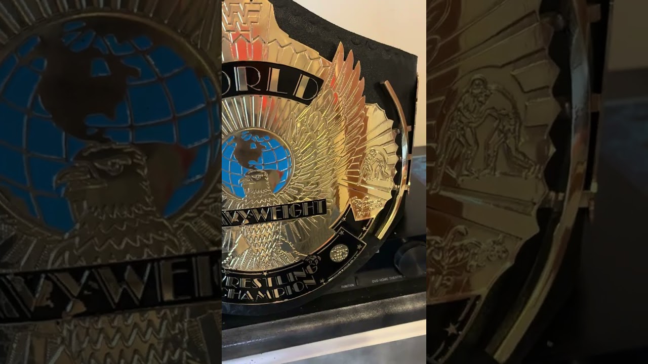 WWF championship belt arrived from eBay#wwe #wwechampionship 