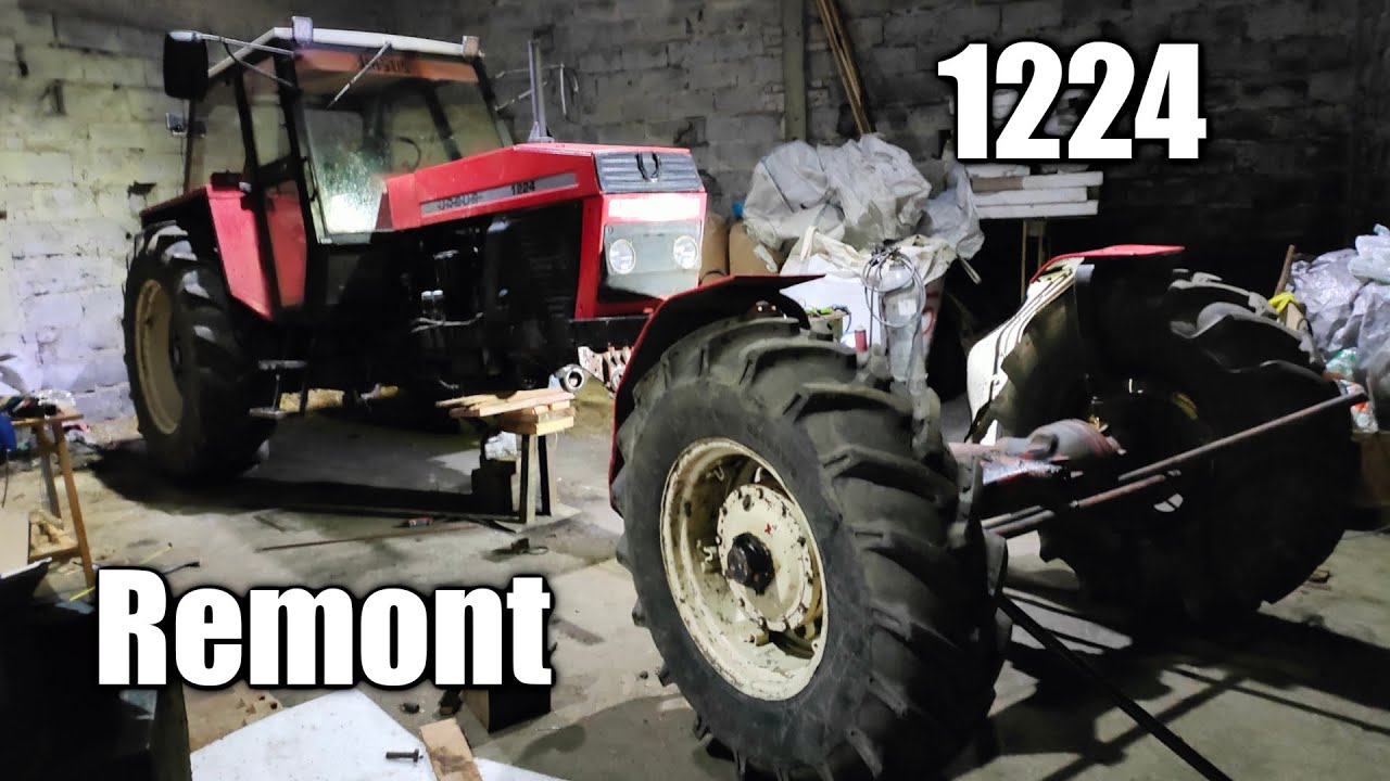 Remont Nowego Nabytku Ursus 1224 Regeneracja wspornika przedniej osi