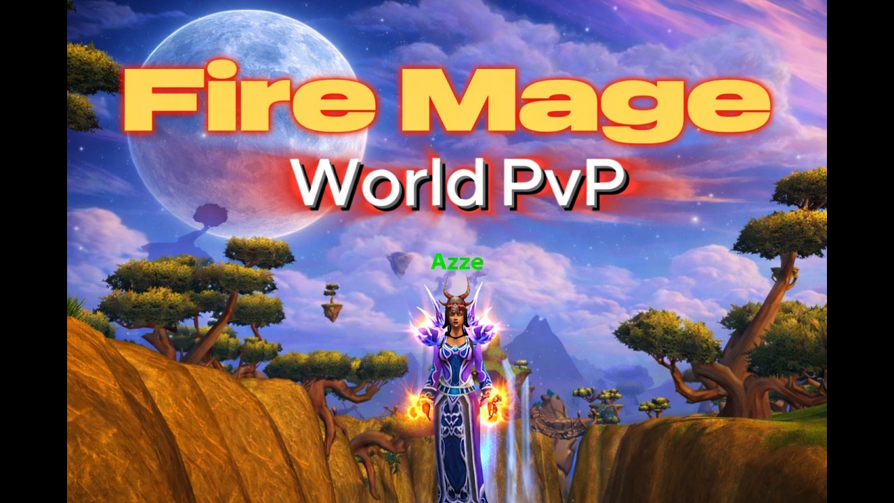 Fire Mage - Nagrand World PvP - TBC Anniversary Classic