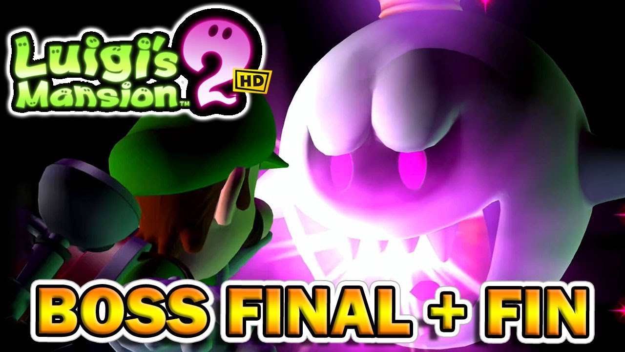 BOSS FINAL + FIN DU JEU | Luigi’s Mansion 2 HD