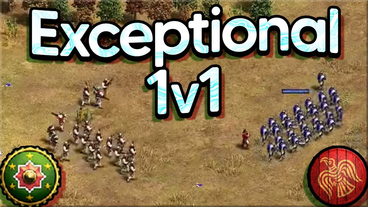 Simply... An Exceptional AoE2 1v1 Game!