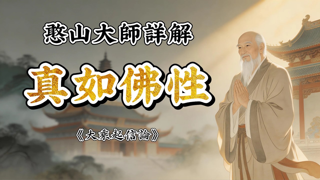 憨山大師詳解《大乘起信論》真如佛性：煩惱不是蓋住佛性的灰塵！#一心開二門 #佛法智慧 #修行 #開悟