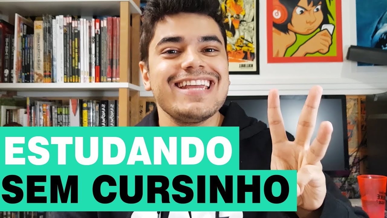 3 DICAS PARA ESTUDAR SEM CURSINHO