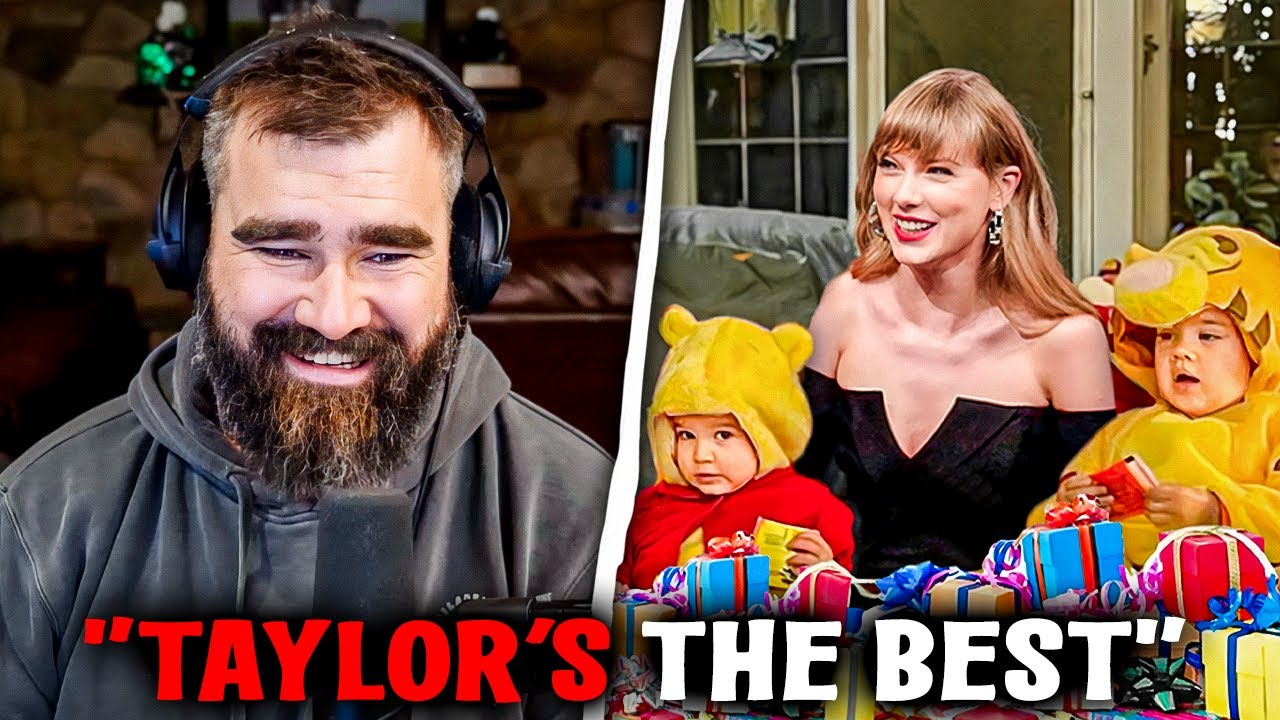 Jason Kelce Reacts To Taylor Swift Surprising His Daughters For Easter