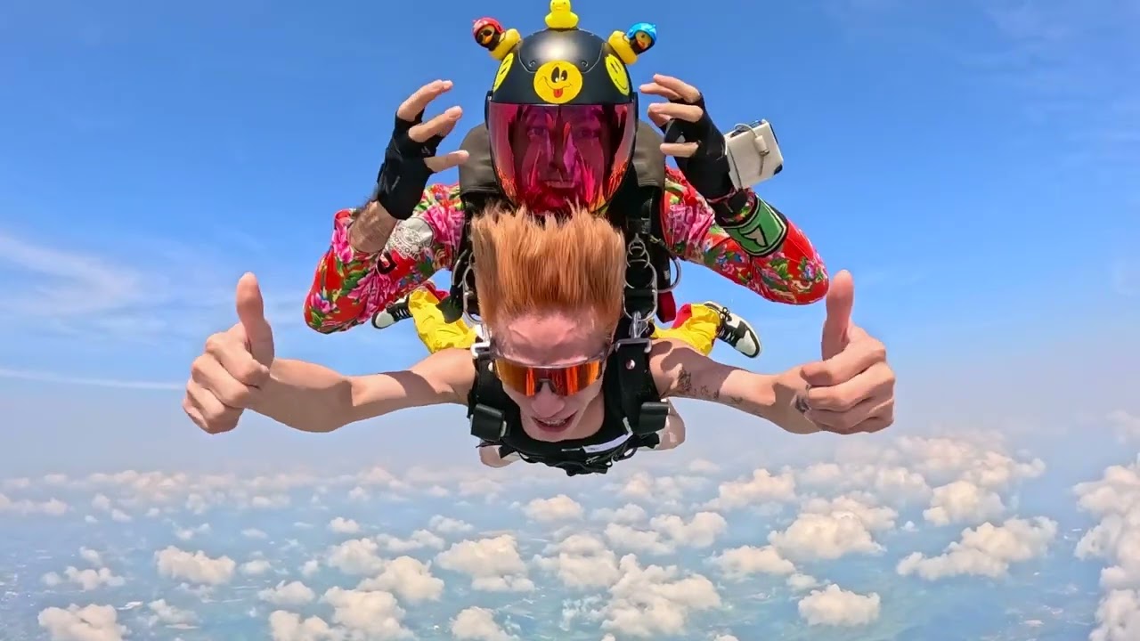360 Sea view Skydive In Thailand, 13000ft with amazing view, Pattaya - Bangkok, Official site