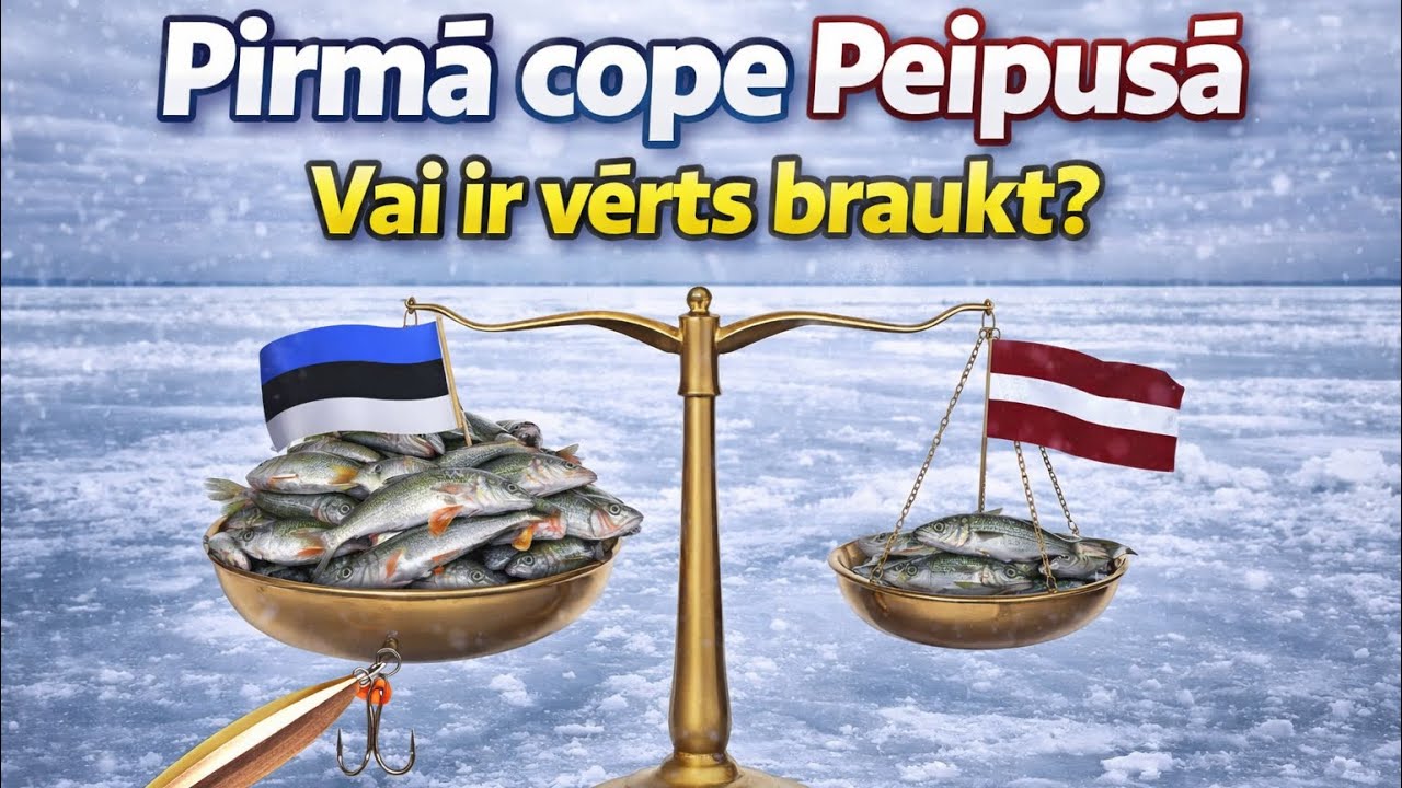 Pirmā cope Peipusā. Vai ir vērts braukt?