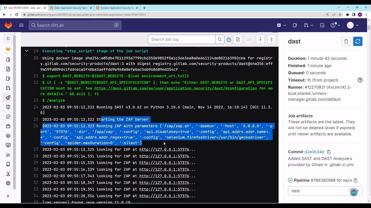 Exploring GitLab Ultimate’s SAST & DAST Security Scanners