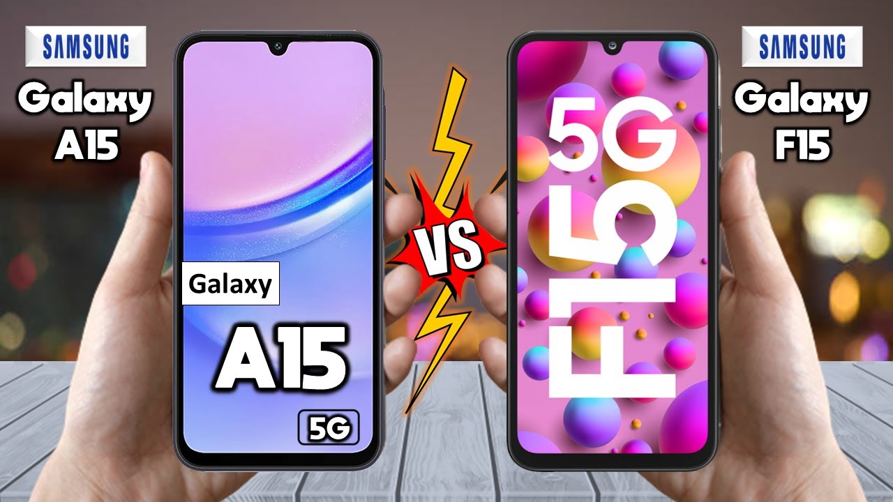 Samsung Galaxy A15 5G Vs Samsung Galaxy F15 5G - Full Comparison ⚡ Techvs