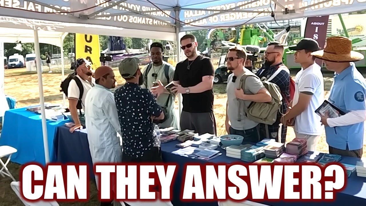 GodLogic and David Wood Visit a Dawah Booth! (With InspiringPhilosophy and Vocab Malone)