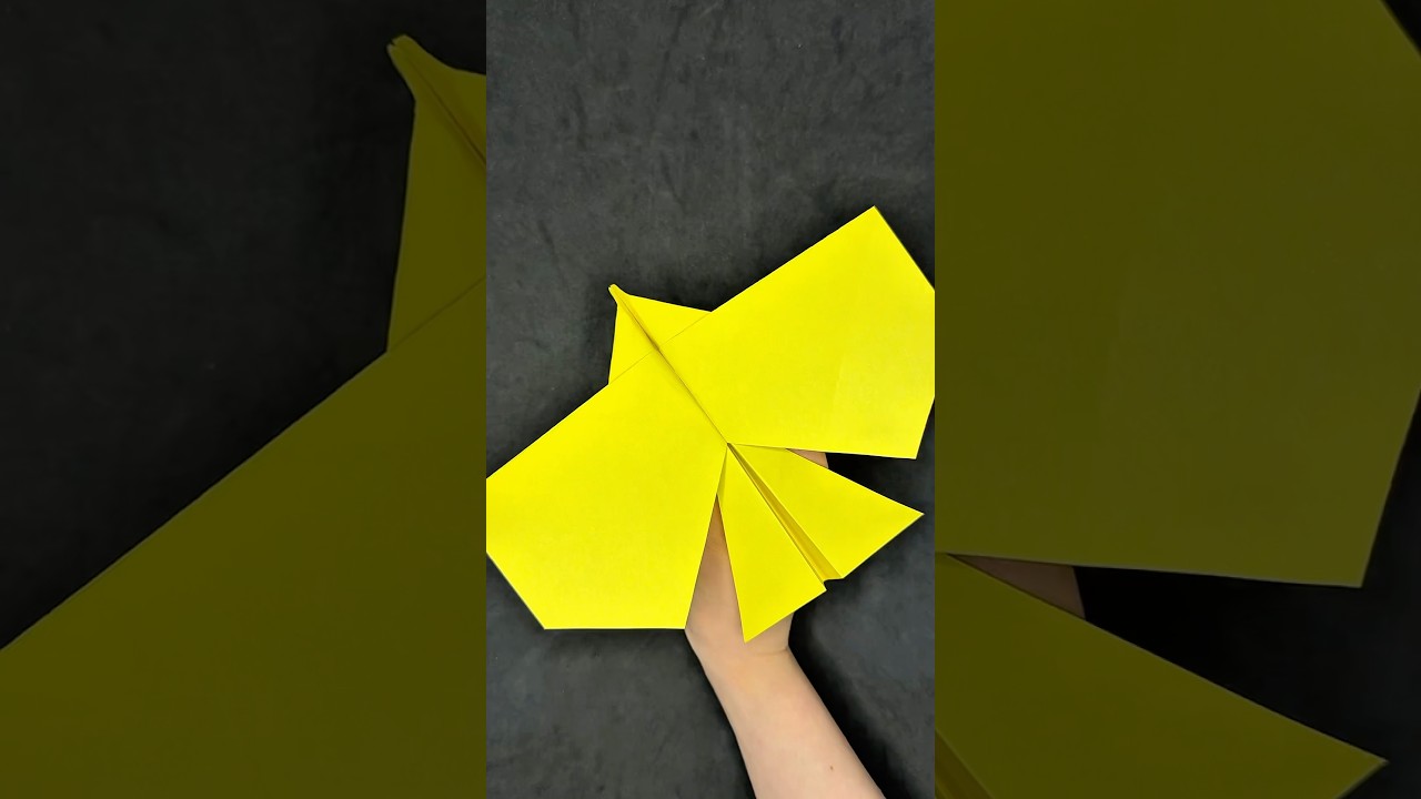 How to Make an Eagle Paper Airplane | Easy Paper Airplane | Legendary Gliding Eagle Plane Tutorial