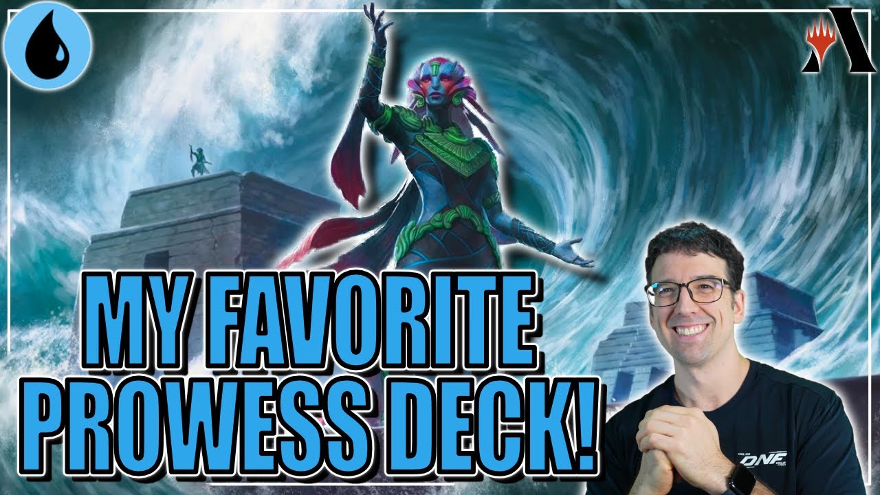 Mono Blue Prowess is the Best Deck to Climb the Ladder! | Standard MTGA BO1 Gameplay #mtgarena #mtg