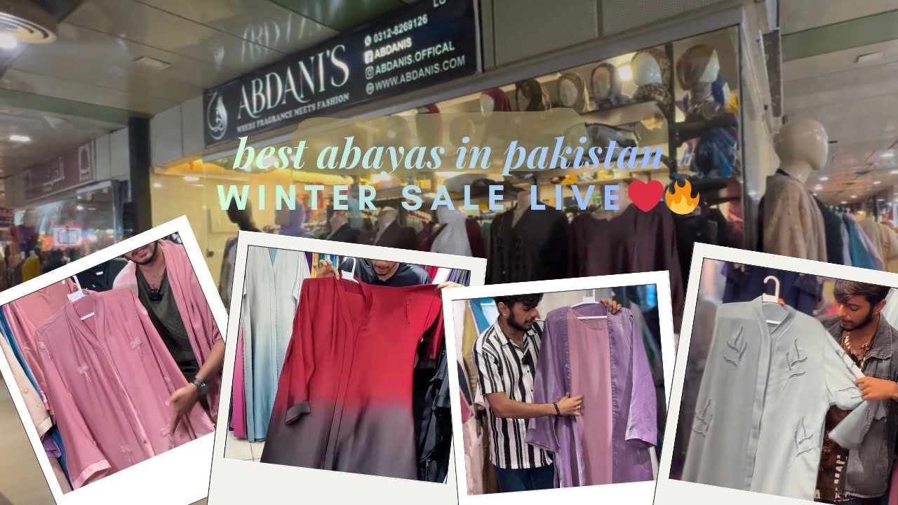 “Abdanis Brand Intro + Winter Sale New Abayas | First Vlog”