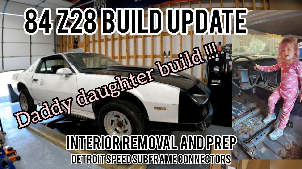 84 Обновление сборки z28 / подготовка для соединителей подрамника Detroit Speed ​​& Engineering.