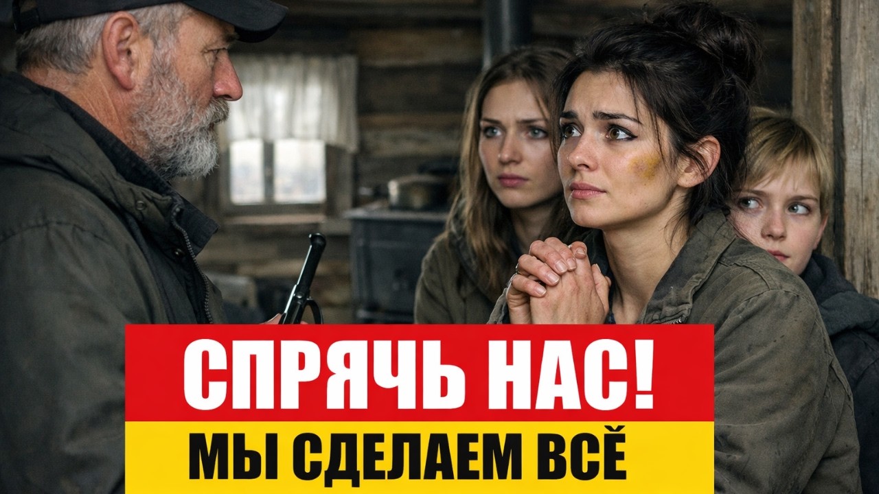 Лесник Нашёл ТРЁХ СЕСТЁР В Заброшенной Избе. Узнав Что Они ЖИЛИ В ПЛЕНУ 14 ЛЕТ Он Взялся За Карабин