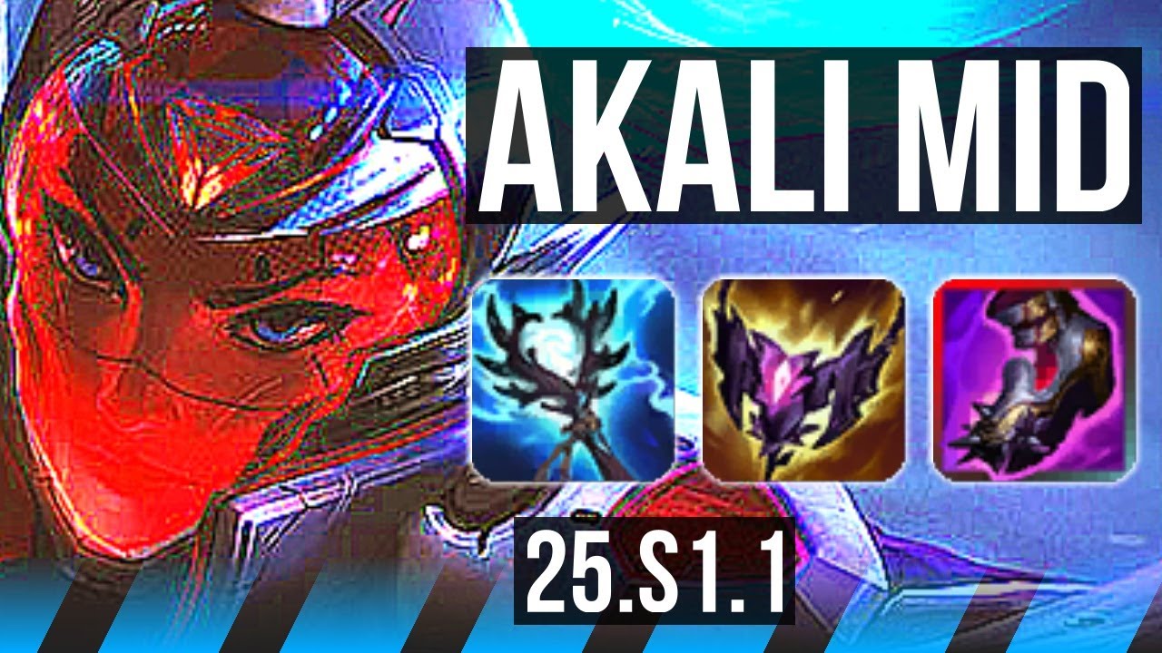 AKALI vs FIZZ (MID) | KR Master | 25.S1.1
