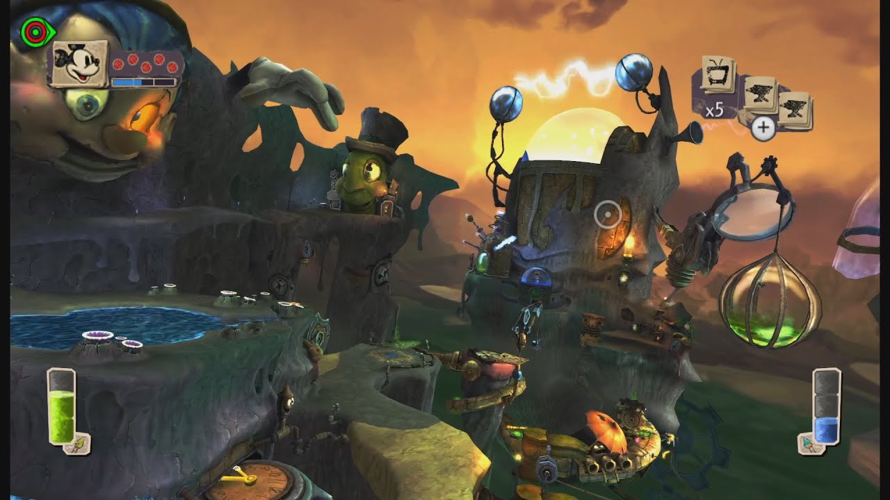 Epic Mickey 2: Disney Gulch - Paint Path (Prototype Bank 8, July 28 2011)