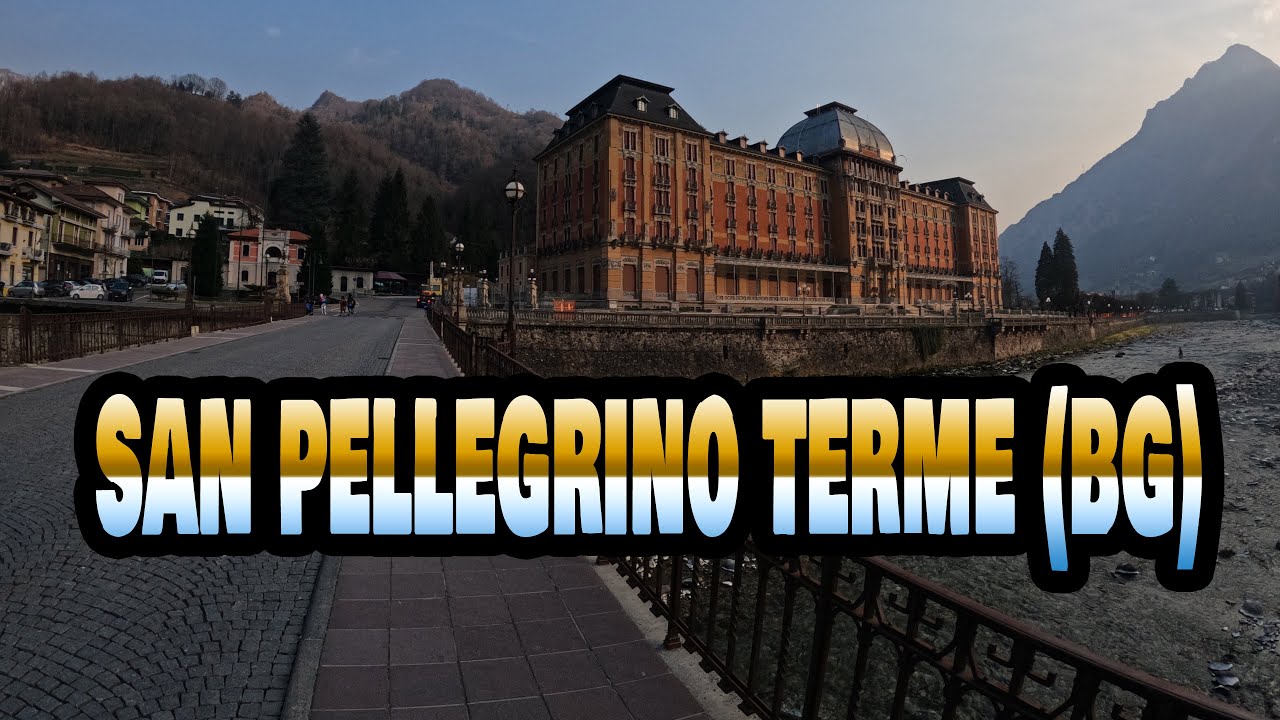 SAN PELLEGRINO TERME (Bg): Gran Hotel, Terme, Casinò, Funicolare e turismo.