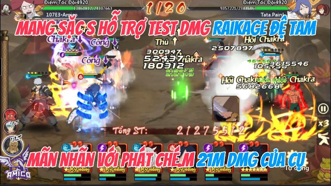 HUYỀN THOẠI LÀNG LÁ | RAIKAGE ĐỆ TAM ĐÁNH LAN KHÔNG TƯỞNG 21M DMG - SẶC S VẪN GIẬT SÉT ĐƯỢC AE À