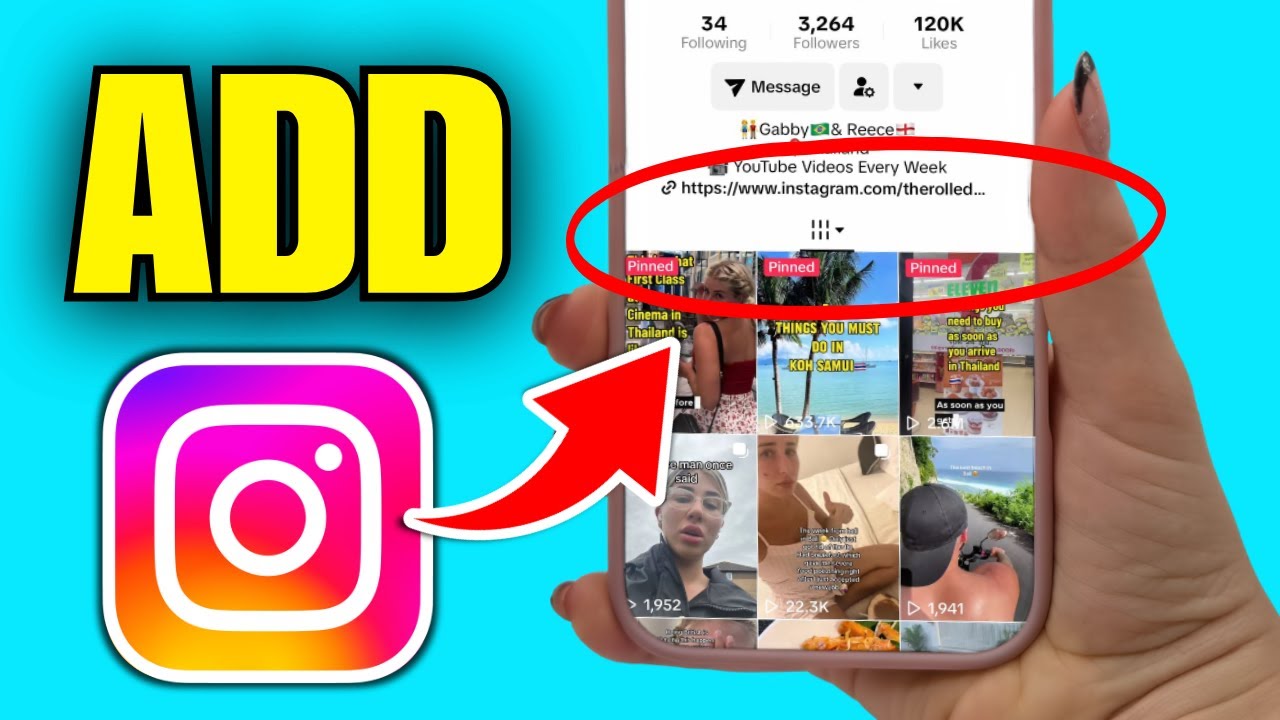How To Add Instagram On TikTok Profile