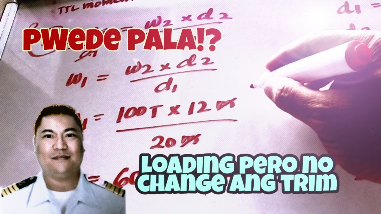 PART 1 : Tutorial |Trim and Stability| Ship Loading Weights in 2 Holds without Changing the Trim