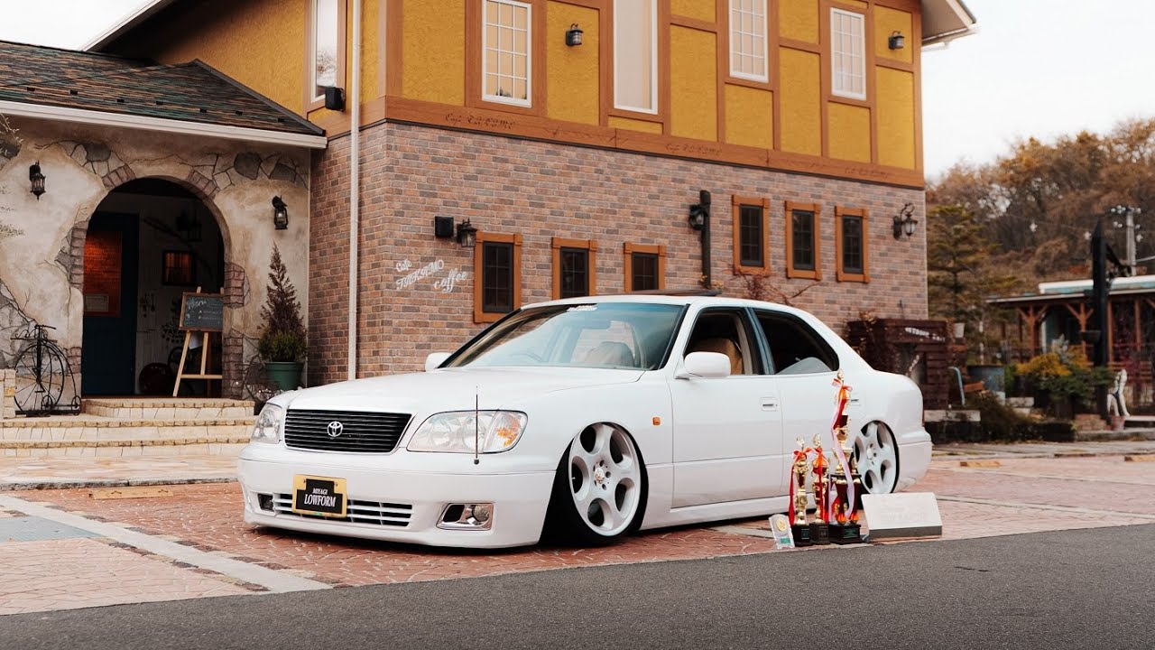 4K UCF21 CELSLOR / team MIYAGI LOWFORM /BRABUS monoblock Ⅳ 9.5J【走る鉄屑腹下ガリガリ君号】