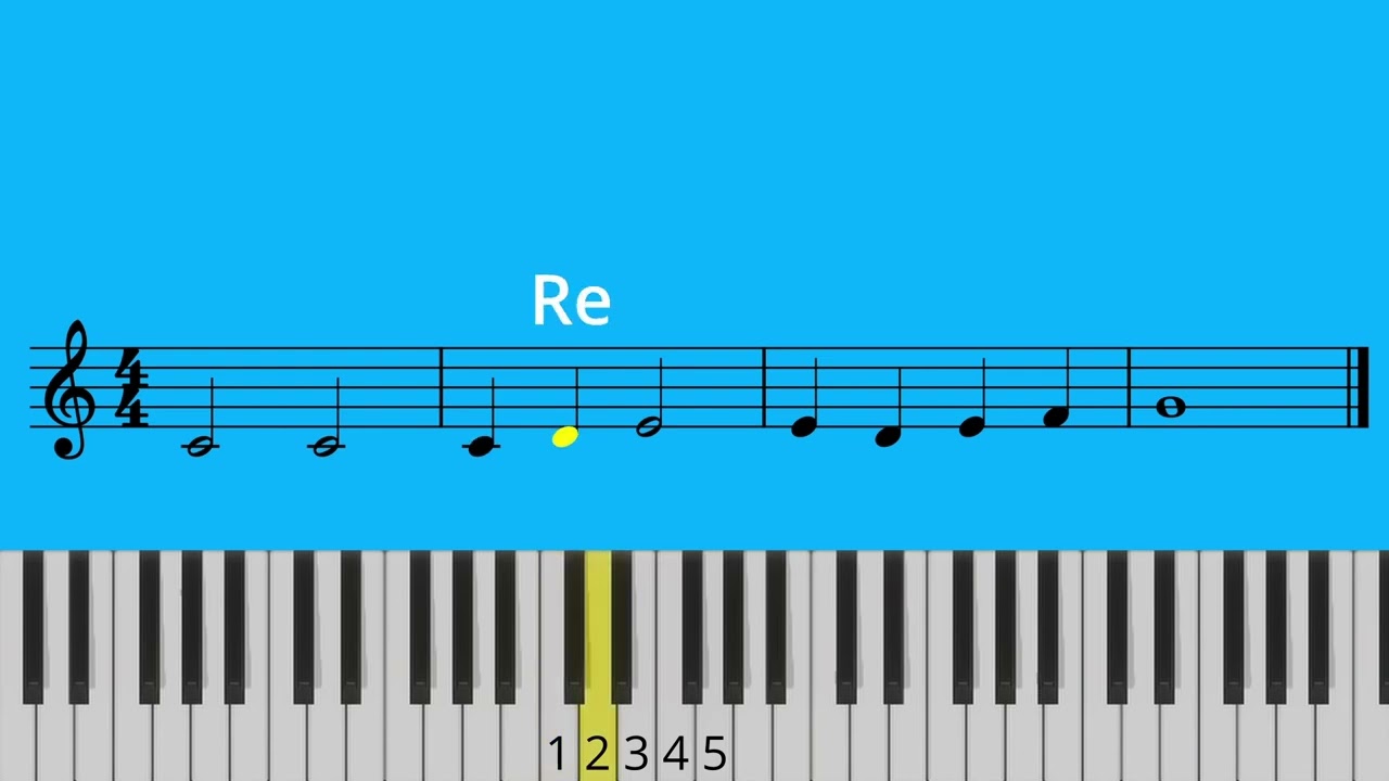 Junior Keyboard Class, Practice Video 2: Row Row Row Your Boat (own choice piece)