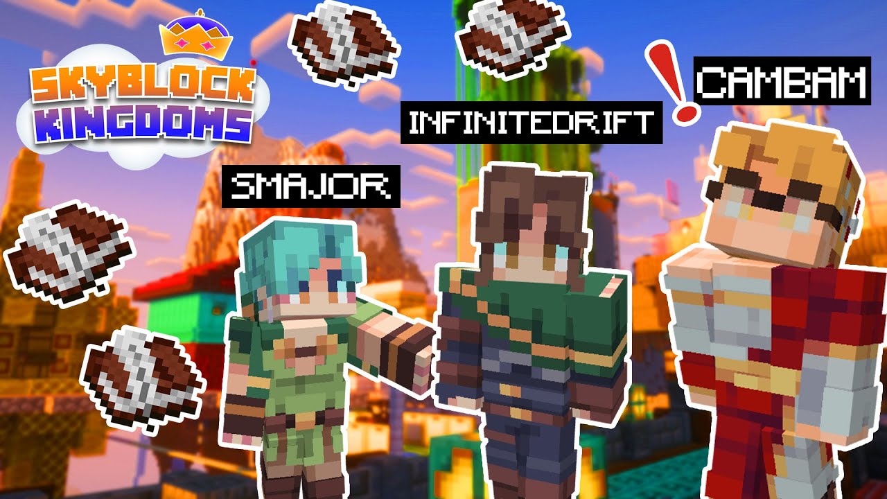 Smajor & InfiniteDrift Host The 1st Skyblock Kingdoms Pub Quiz