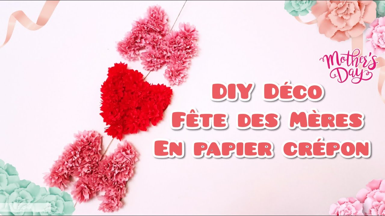DIY Déco Fleurs en papier crépon | Facile | Débutants | Activité pour enfants | Scrapbookingbysissi