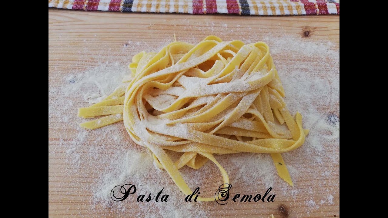 Pasta all'Uovo di Semola