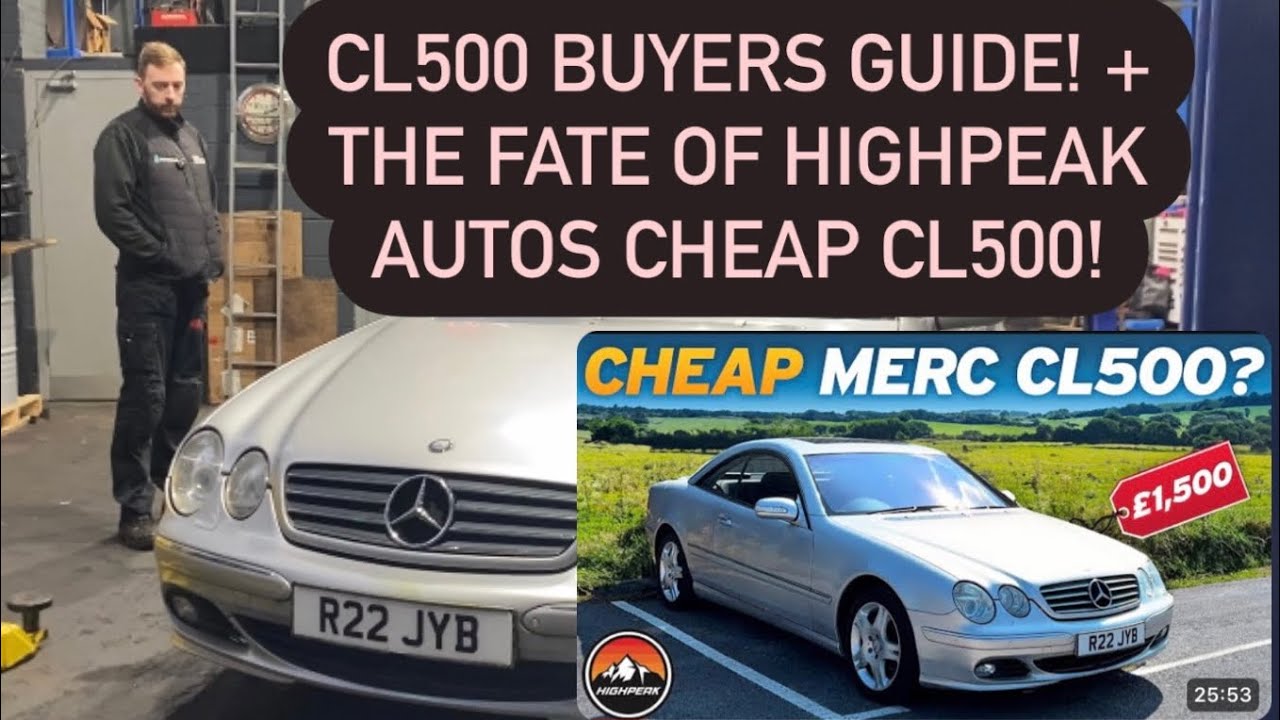 Судьба Мэтта из HIGHPEAK AUTOS: дешевый Mercedes CL 500, плюс бонусное руководство для честных по...