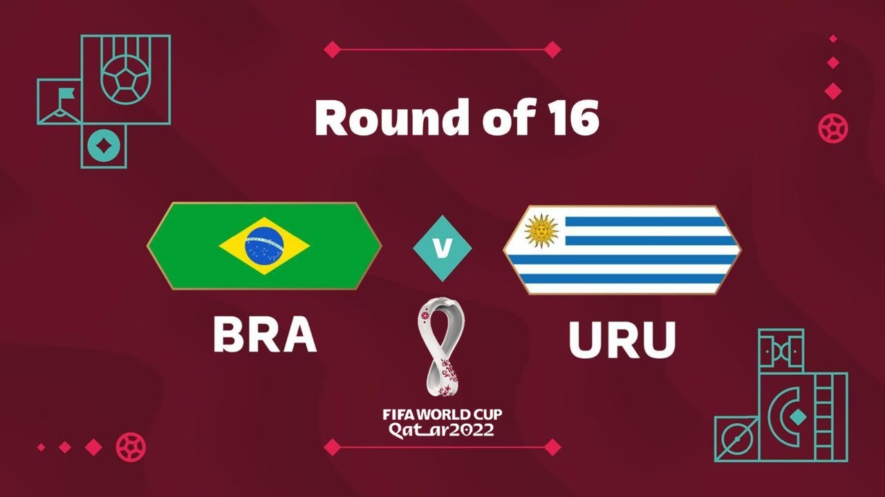 FIFA WORLD CUP 2022 QL - BRAZIL 4X1 URUGUAY - ROUND OF 16