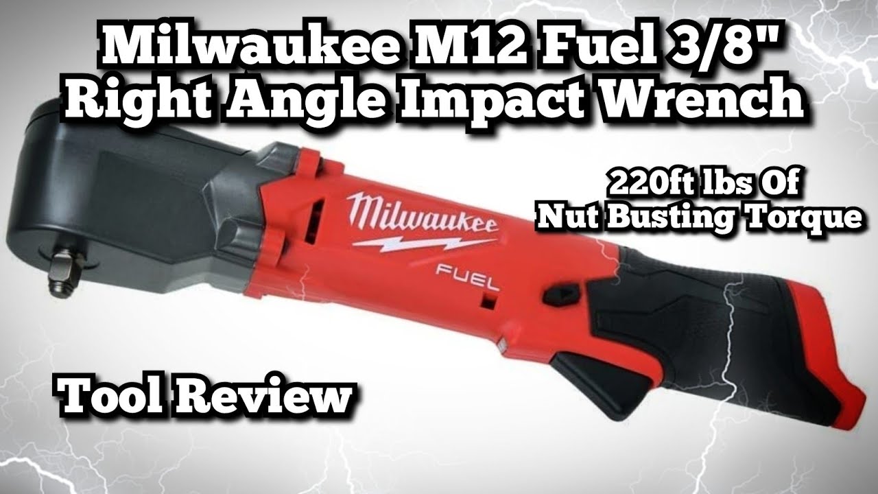Milwaukee 2564-20 M12 Right Angle Impact Ratchet Review - Didn't Expect That To Happen!