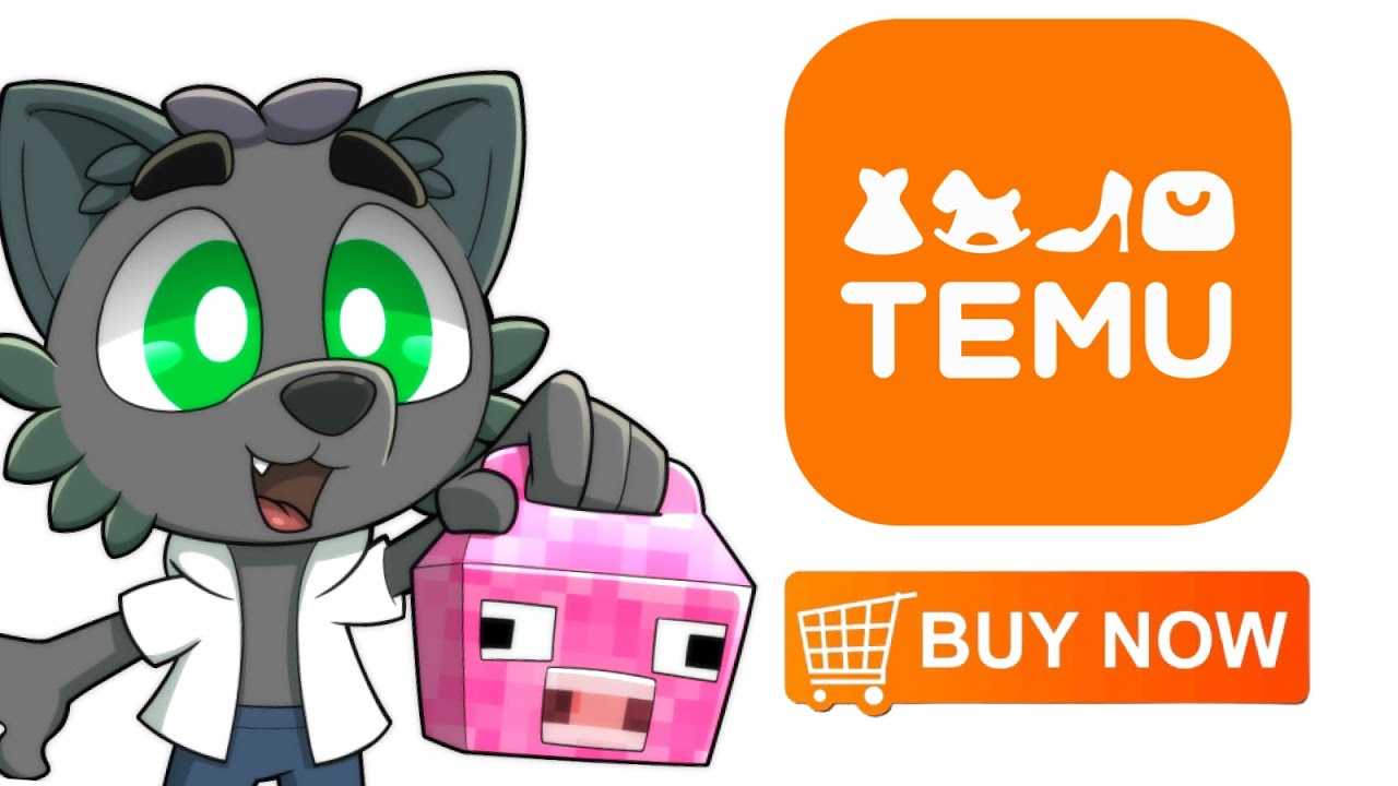 Comprando cosas de Minecraft en TEMU