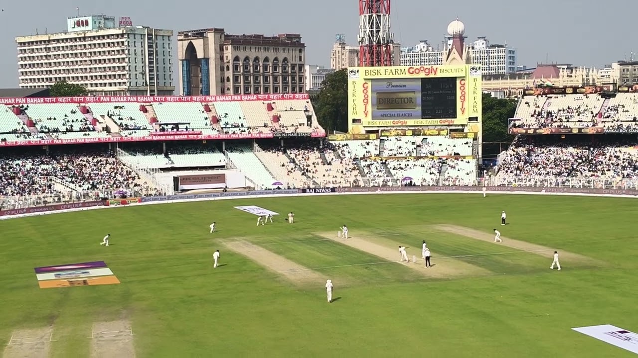 🔥Eden Garden L1 Block View in Ind vs Sa Test.Best Block of Eden Garden Kolkata