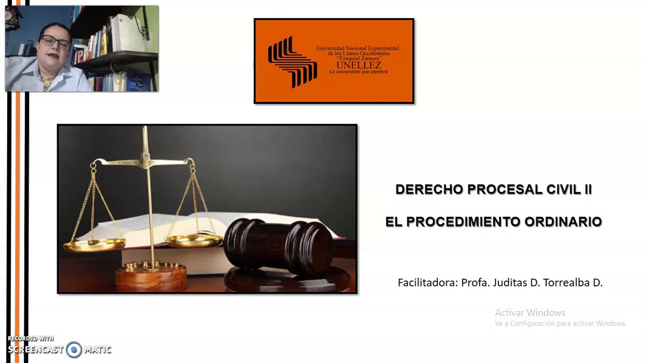 EL PROCEDIMIENTO CIVIL ORDINARIO VENEZOLANO