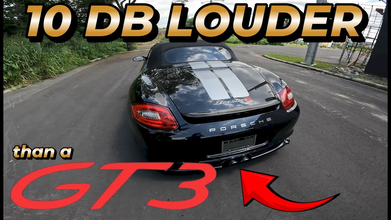 THIS BOXSTER S EXHAUST IS LOUDER THAN THE LOUDEST GT3 (Full Narrative Version 2)