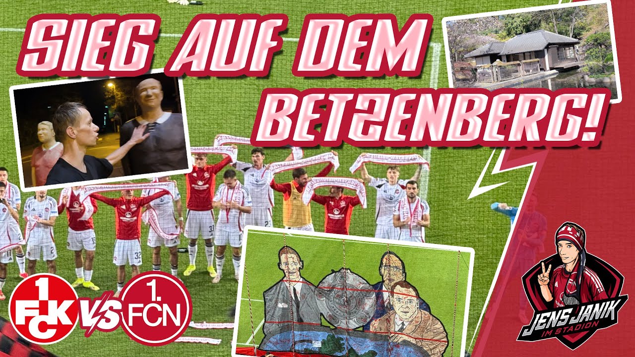 Reichert hält in Kaiserslautern 3 Punkte fest! | #StadionVlog #FCN #FCK