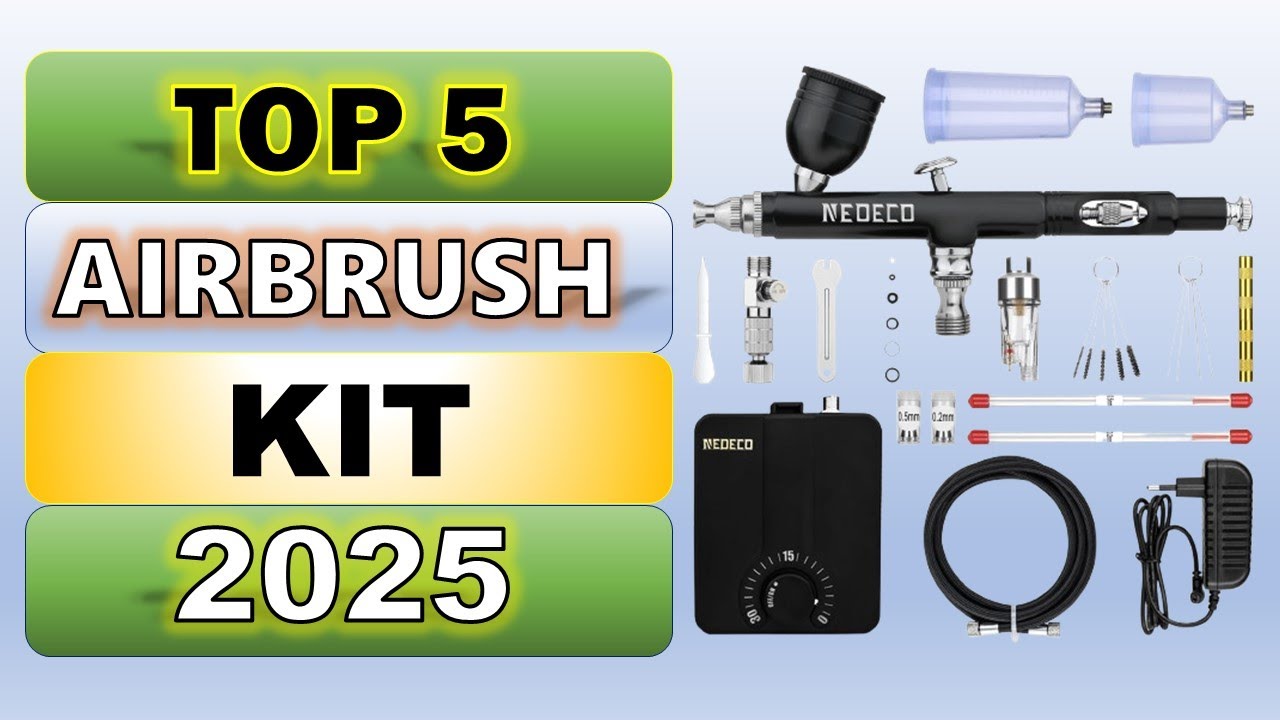 Top 5 Best Airbrush Kit in 2025 || From Aliexpress