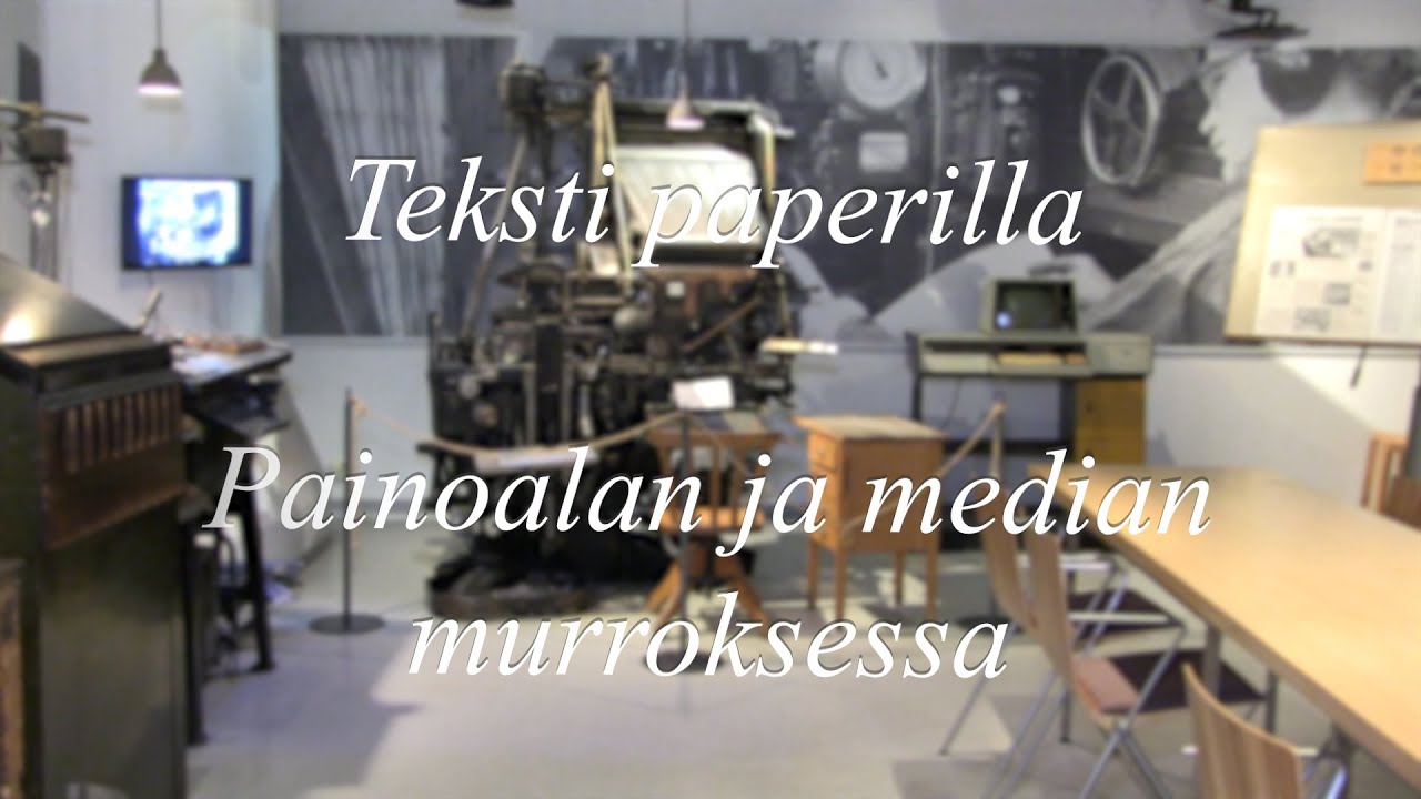 Teksti paperilla