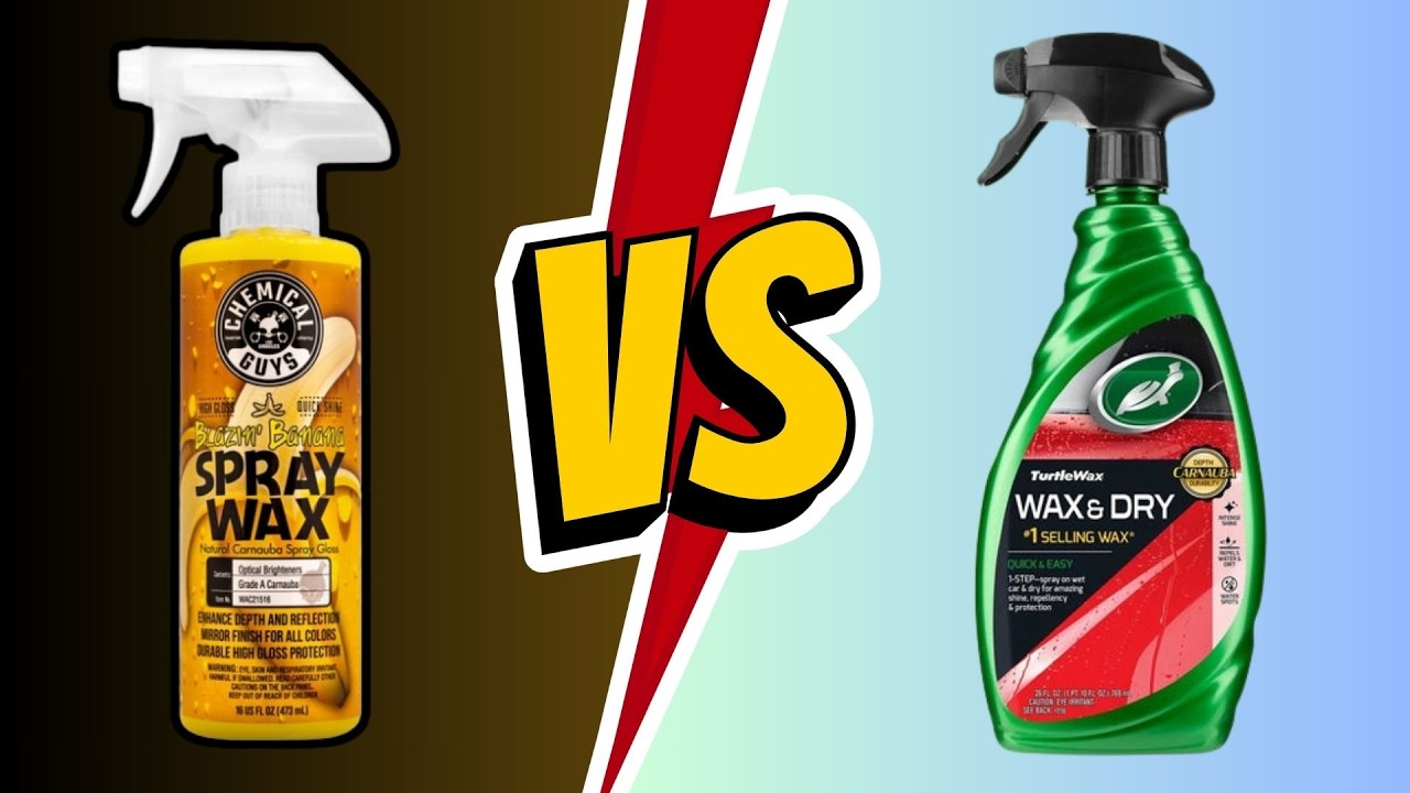 Chemical Guys против Turtle Wax – вы не поверите, какой из них держится дольше.