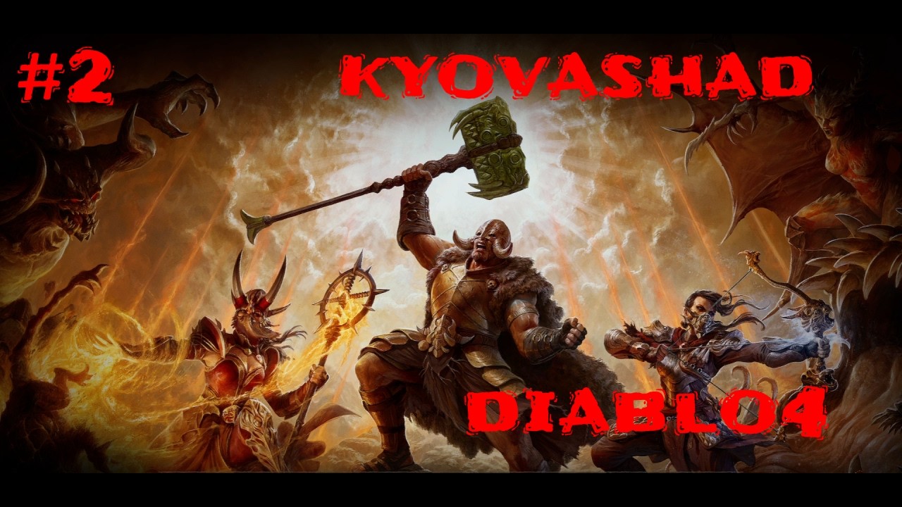 LLEGANDO  a KYOVASHAD   //DIABLO4// LEVEL-DARK