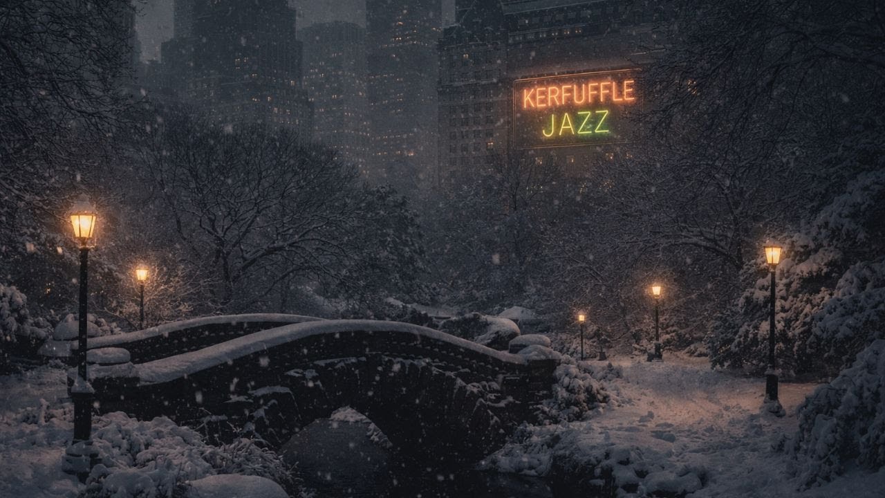 ❄️ Snowy Night Jazz 🎷 New York After Dark