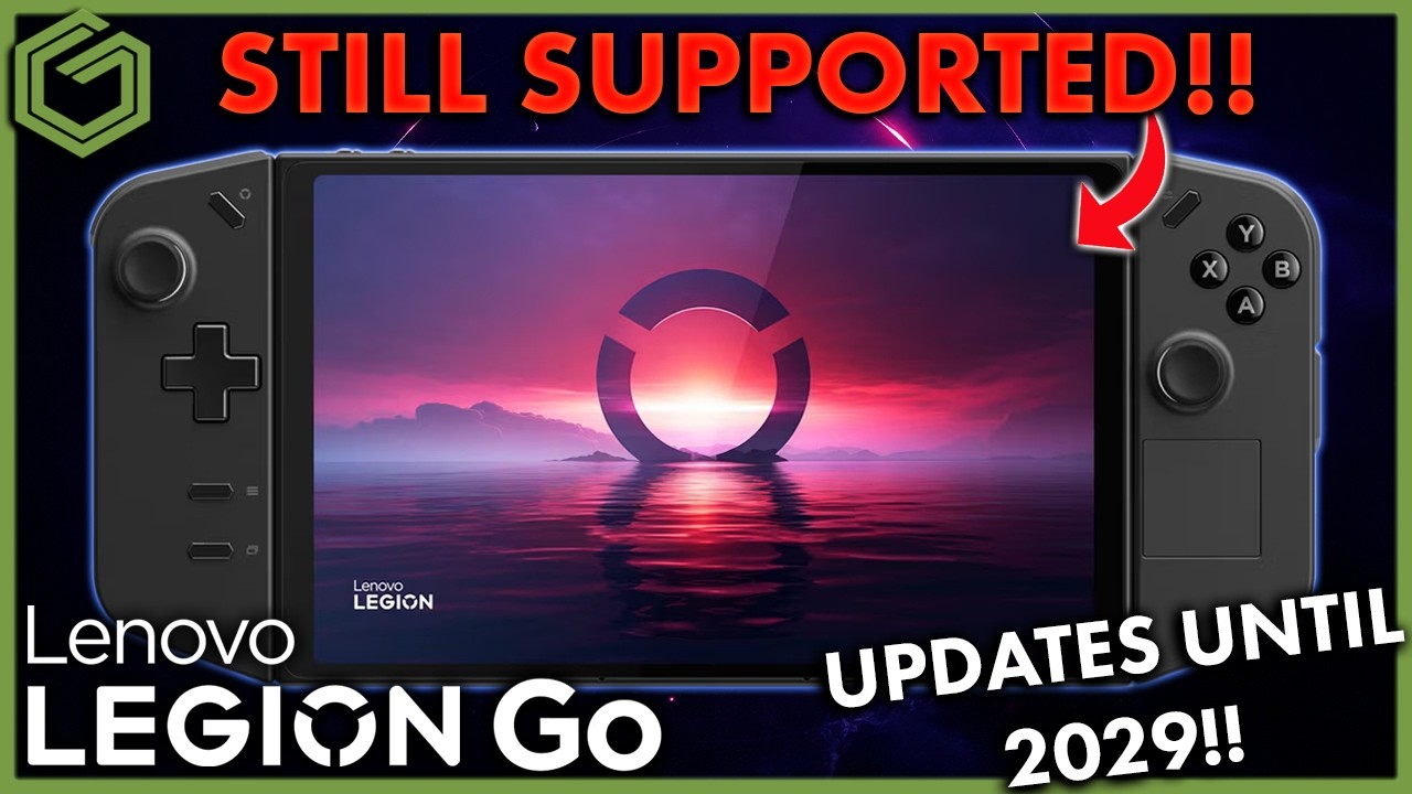 Lenovo заявляет, что поддержка Legion Go Z1 Extreme будет продолжаться до 2029 года!