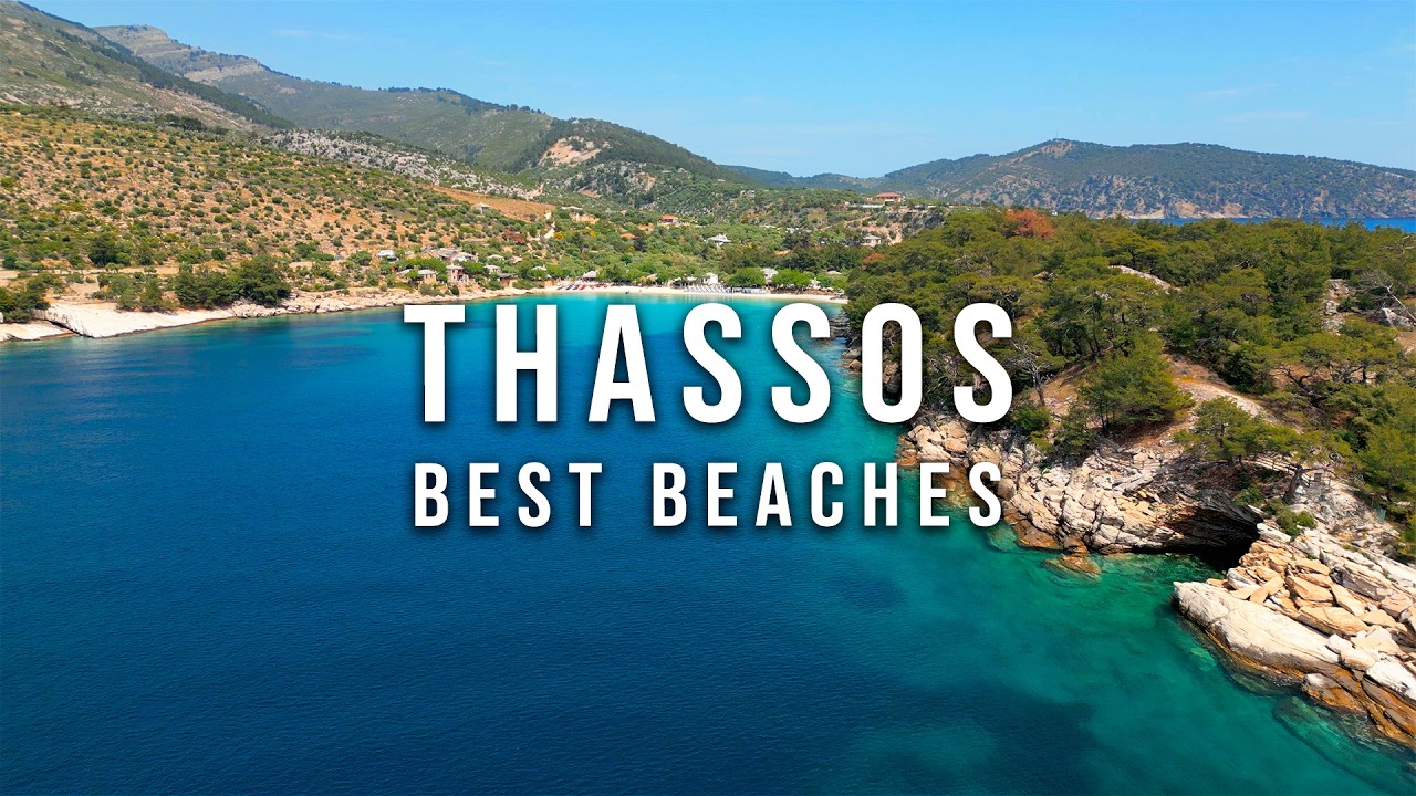 Thassos Island Greece 🇬🇷 4K