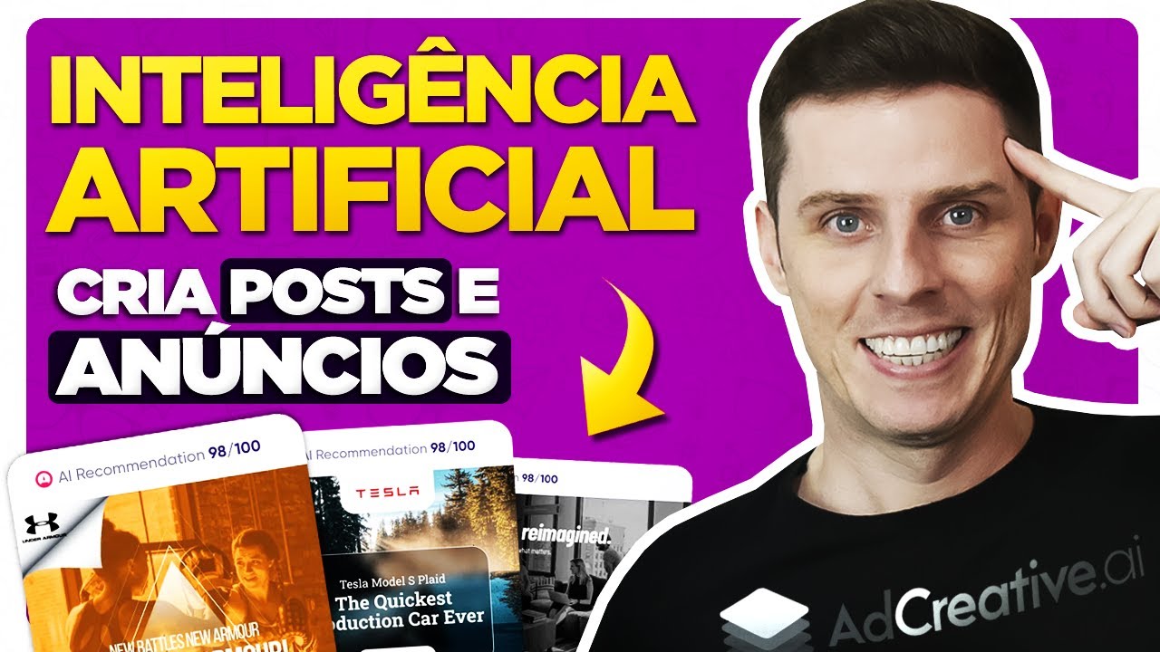 😱 INCRÍVEL | Use a Inteligência Artificial para Criar Posts e Criativos! AdCreative