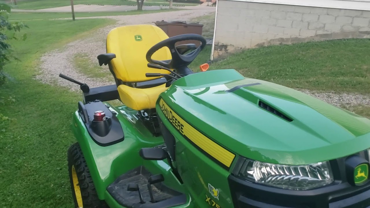 John deere x758 25.5hour review