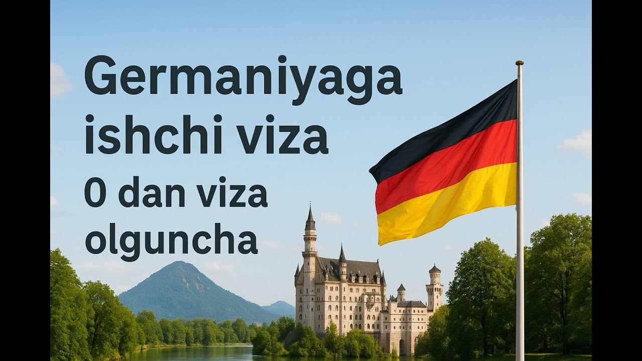 Germaniyaga ishchi viza olish qadamba-qadam. Ish topish, ZAB, Lebenslauf, Anerkennung,Vertrag.