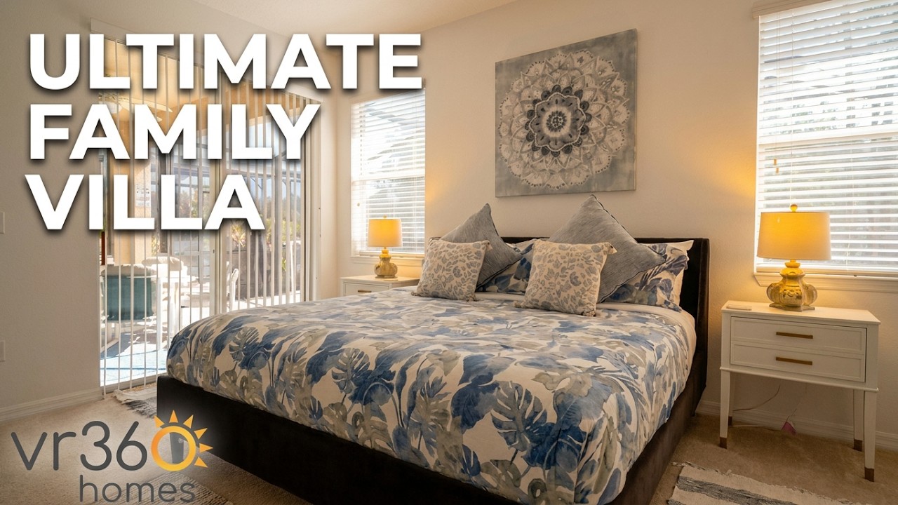 Watersong Resort | Evening Song Villa | 4 Bedroom Family Villa with beautiful pool.